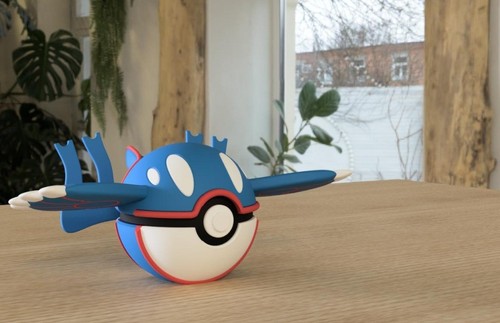 Kyogre pokéball personaggio - pokéball,