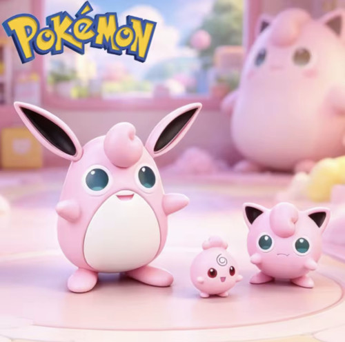 Pokemon jigglypuff figure - jigglypuff, set
