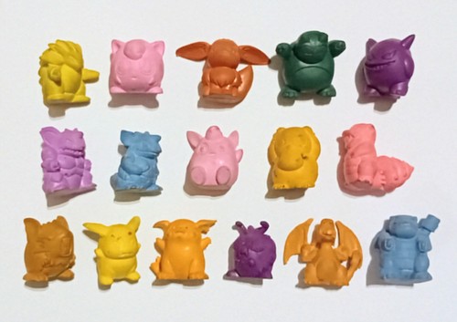 Pokemon set figurine - figurine, gomma