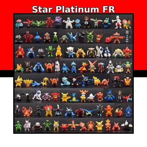Lotto 144 figure pokémon - 144,