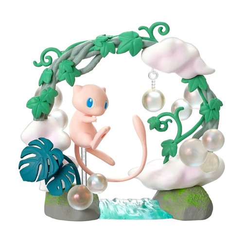 Pokemon mew circular diorama - diorama, 2