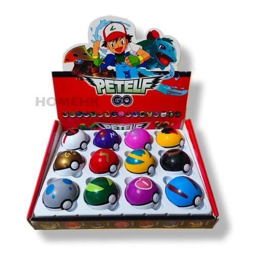 Poke pokeball toy figure 12pz - pokeball,